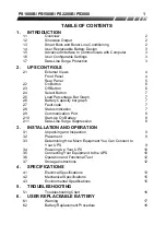 Preview for 9 page of OPTI-UPS Line Interactive UPS Series PS1000B-RM User Manual