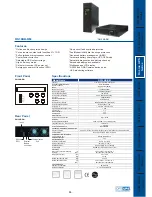 OPTI-UPS On Line UPS Series DS10KB-RM Specifications preview