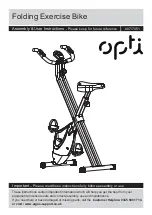 OPTi 607/7051 Assembly & User Instructions preview