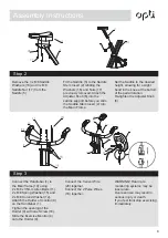 Preview for 9 page of OPTi 607/7051 Assembly & User Instructions