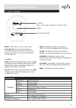 Preview for 15 page of OPTi 607/7051 Assembly & User Instructions