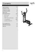 Предварительный просмотр 2 страницы OPTi 619/5775 Assembly & User Instructions