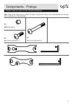 Предварительный просмотр 7 страницы OPTi 619/5775 Assembly & User Instructions