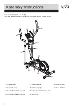 Предварительный просмотр 8 страницы OPTi 619/5775 Assembly & User Instructions