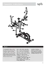 Предварительный просмотр 13 страницы OPTi 619/5775 Assembly & User Instructions