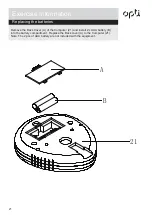 Предварительный просмотр 22 страницы OPTi 619/5775 Assembly & User Instructions