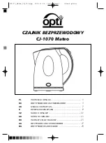OPTi CJ-1070 Mateo Manual Instruction preview
