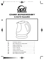 OPTi CJ-6210 Manual Instruction preview