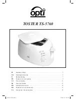 OPTi TS-5760 Operating Instructions Manual preview