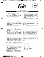 Preview for 21 page of OPTi WT-2423 Operating Instructions Manual