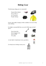 Preview for 4 page of Optibike Argon Owner'S Manual