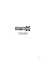 Предварительный просмотр 53 страницы Optibox Anaconda HD User Manual