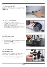 Preview for 12 page of Optica B-150V Series Instruction Manual