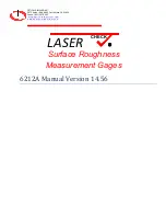 Optical dimensions LASER CHECK 6212A Manual preview