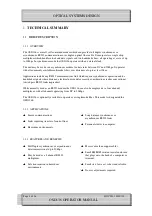 Preview for 4 page of Optical Systems Design OSD136 Operator'S Manual