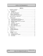 Preview for 3 page of Optical Systems Design OSD2153P Operator'S Manual