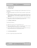 Preview for 18 page of Optical Systems Design OSD2153P Operator'S Manual