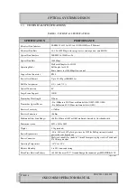 Preview for 6 page of Optical Systems Design OSD2168M Series Operator'S Manual