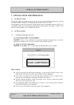 Предварительный просмотр 12 страницы Optical Systems Design OSD2184P Operator'S Manual