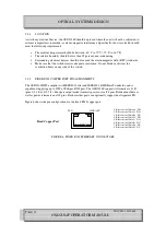 Предварительный просмотр 15 страницы Optical Systems Design OSD2184P Operator'S Manual