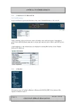 Предварительный просмотр 26 страницы Optical Systems Design OSD2184P Operator'S Manual