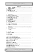 Предварительный просмотр 3 страницы Optical Systems Design OSD2254P Series Operator'S Manual