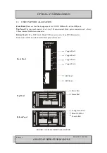 Предварительный просмотр 8 страницы Optical Systems Design OSD2254P Series Operator'S Manual