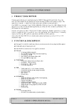 Preview for 8 page of Optical Systems Design OSD2512 User Manual