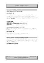 Preview for 19 page of Optical Systems Design OSD2512 User Manual