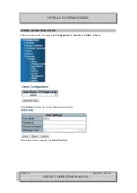 Preview for 21 page of Optical Systems Design OSD2512 User Manual