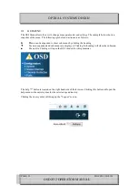 Preview for 32 page of Optical Systems Design OSD2512 User Manual