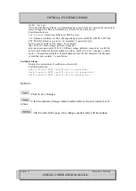 Preview for 71 page of Optical Systems Design OSD2512 User Manual