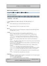 Preview for 86 page of Optical Systems Design OSD2512 User Manual