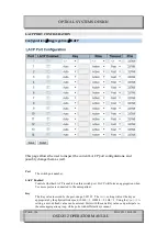 Preview for 124 page of Optical Systems Design OSD2512 User Manual