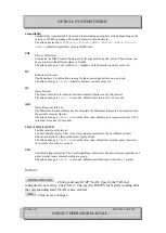 Preview for 152 page of Optical Systems Design OSD2512 User Manual