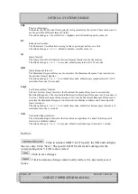 Preview for 158 page of Optical Systems Design OSD2512 User Manual