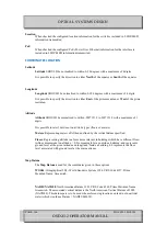 Preview for 166 page of Optical Systems Design OSD2512 User Manual