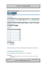 Preview for 173 page of Optical Systems Design OSD2512 User Manual