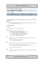 Preview for 218 page of Optical Systems Design OSD2512 User Manual