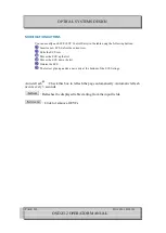 Preview for 220 page of Optical Systems Design OSD2512 User Manual