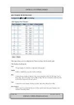 Preview for 224 page of Optical Systems Design OSD2512 User Manual