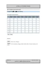 Preview for 226 page of Optical Systems Design OSD2512 User Manual