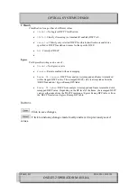 Preview for 231 page of Optical Systems Design OSD2512 User Manual