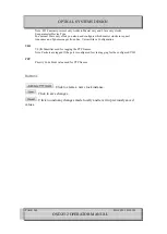 Preview for 249 page of Optical Systems Design OSD2512 User Manual