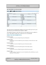 Preview for 274 page of Optical Systems Design OSD2512 User Manual