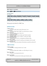 Preview for 292 page of Optical Systems Design OSD2512 User Manual