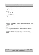 Preview for 329 page of Optical Systems Design OSD2512 User Manual