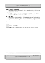 Preview for 106 page of Optical Systems Design OSD2524 User Manual