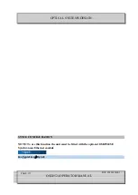 Preview for 171 page of Optical Systems Design OSD2524 User Manual