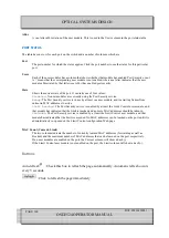 Preview for 300 page of Optical Systems Design OSD2524 User Manual